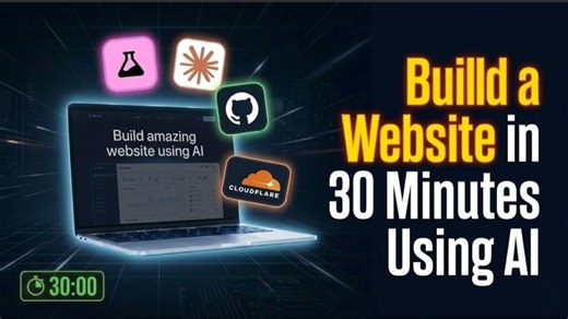 App built - what s next? Build an AMAZING website using AI in 30mins! | Steven Liu