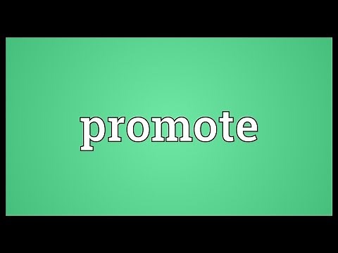 Promote Meaning