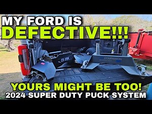 FORD DEFECTIVE Fifth Wheel PUCK MOUNT! Proven!
