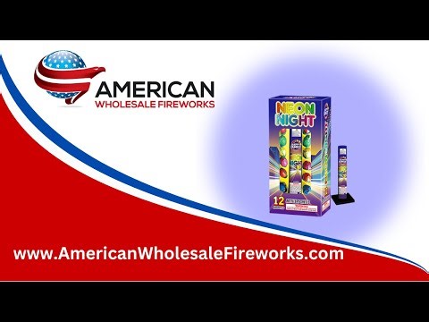 Neon Night Shell Kit -JL2074 ... Available at American Wholesale Fireworks!