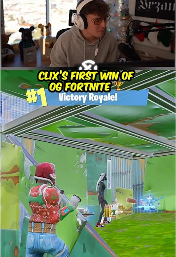 My First Fortnite Win: Clix Gameplay Highlights