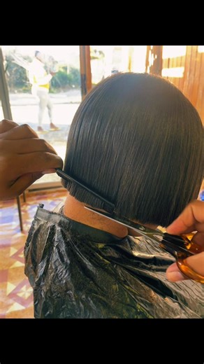 Chic Bob Haircut Transformation