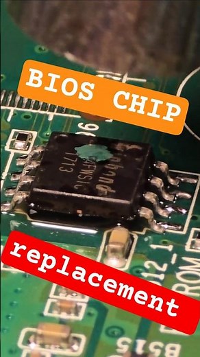 Reviving the Board! Professional 8-Pin BIOS Chip Replacement 💻