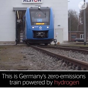 Germany has unveiled a zero-emissions train that only emits steam | The Independent