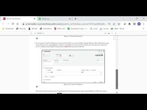 Chapter 1 QuickBooks Online Test-drive - Craig's Design and Landscaping Services