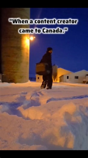 "When a content creator came to Canada." | Jason