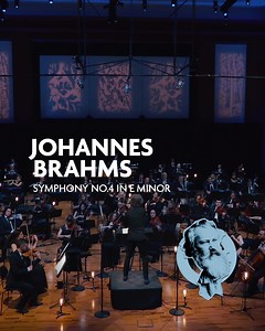 Your ticket to an evening of incredible orchestral music - available at home in cinematic quality 🎼 Watch the live performance of Johannes Brahms’ 'Symphony No. 4 in E Minor' now! | On Air