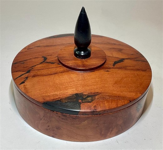 Beautifully Unique Hand Turned Box Made in Hawaii From Autograph Tree Wood - Etsy