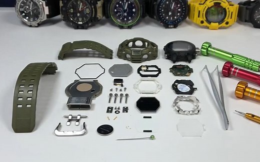 【译】卡西欧猫人gw9400详细拆解