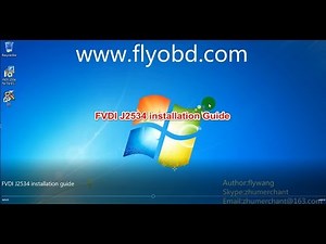 SVCI J2534 installation guide