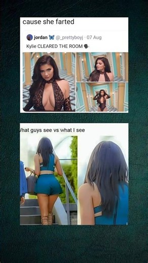 "She cleared room joke while guys vs reality view proves perception always lies." #viral