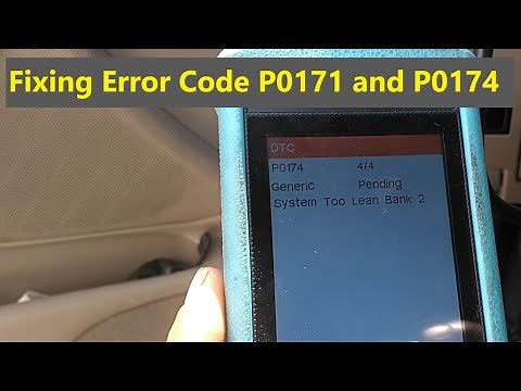 Error code P0171 and P0174, Toyota, Lexus, and other vehicles. Intake hose diagnose and repair VOTD
