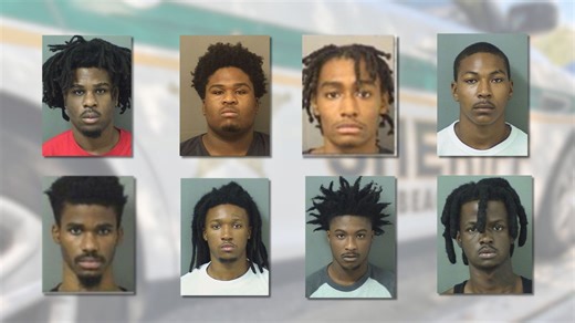 Palm Beach County Sheriff's Office arrests 8 men after two year investigation