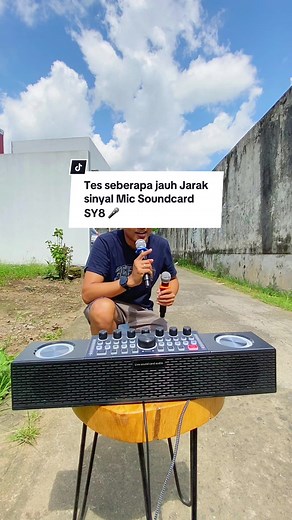 Tes Jarak Sinyal Mic Soundcard SY8