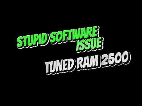 Tuned ECM Issue Ram 2500!