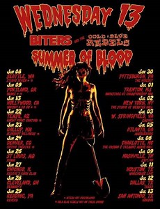 WEDNESDAY 13: Footage From 'Summer Of Blood' Tour