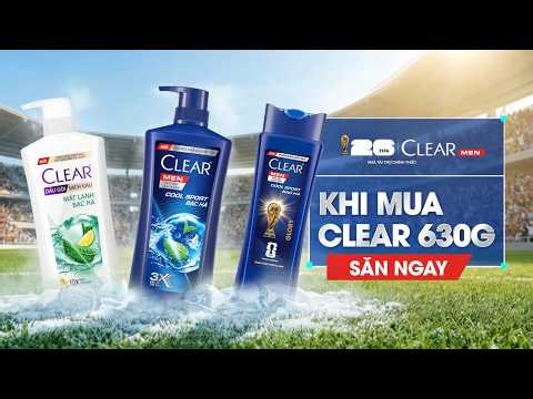 BUY CLEAR AND GET A FREE CLEAR MEN FIFA WORLD CUP LIMITED EDITION