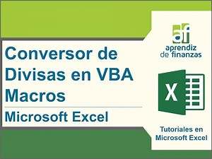 Convertir Divisas en Excel Función VBA Macros
