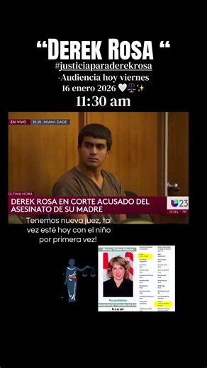 #derekrosa #frankramossospechosoalternativo #justiciaparaderek #diostieneelcontrol