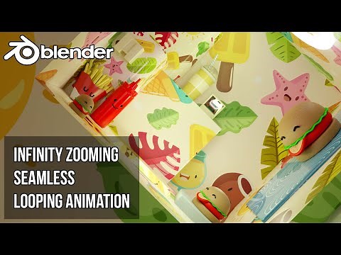 How to make perfect seamless Satisfying loop in Blender 3.0 Eevee (Infinitely scaling loop)