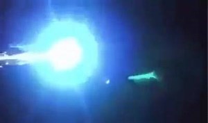 Is this a UFO destroying a meteor? What do you think? Video via: Valdecir Zimmermann | Ancient Explorers