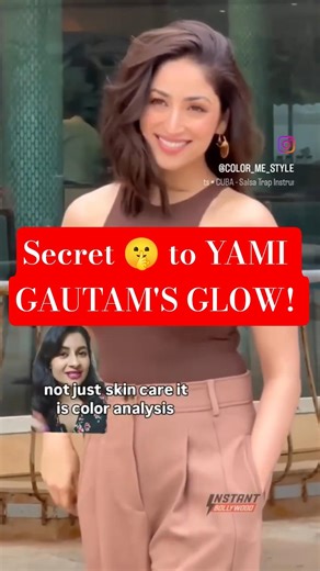 No Makeup or Skincare! Color Analysis is the secret to Yami's GLOW! #coloranalysis #yamigautam