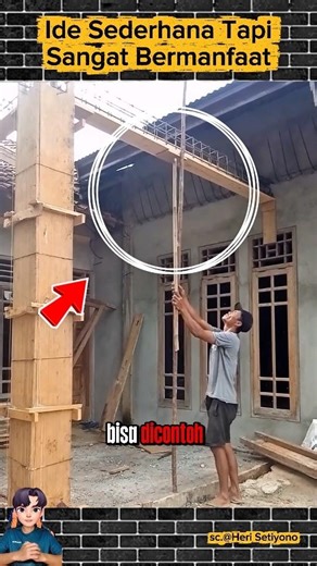 Teknik Yang Bisa Para Tukang Bangunan Contoh‼️ #work #construction
