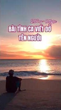 Bài Tình Ca Viết Dở Tên Người #bichofficial #bíchngọc #tamtrang