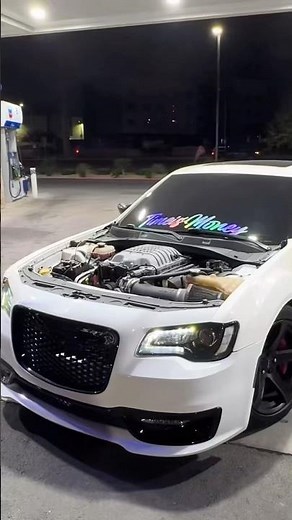 SRT Hellcat 300 Goes WILD Insane Engine Roar & Brutal Sound!🔥💨#hellcat #mopar #supercharged