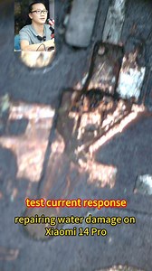 repairing water damage on Xiaomi 14 Pro #qianli #mobilephonerepair #tools #phone #repair #YCS | QianLi Repair Tools
