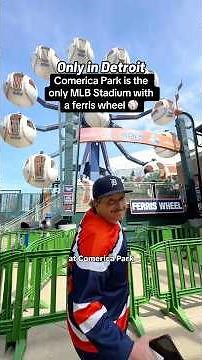Did you know Comerica Park in Detroit is the only MLB stadium with a Ferris wheel? 🎡⚾️ #FunFacts