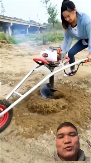 Tree Planting Hole Drilling Machine #facts