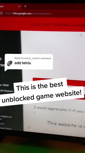 Reply to @worm_.scarf I added tetris to the BEST UNBLOCKED SCHOOL WEBSITE! #unblockedgames #unblock #unblockedschoolgames #unblocked #games #game