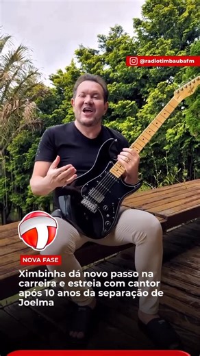 Rádio Timbaúba FM on Instagram: "Conhecido nacionalmente como guitarrista e produtor da banda Calypso, Ximbinha anunciou oficialmente uma nova etapa em sua trajetória artística: a carreira solo como cantor. Mais discreto no atual cenário musical, o músico tem apostado em apresentações em barzinhos, eventos menores e participações em programas de alcance regional, buscando se reposicionar após o fim do grupo que marcou uma geração. Durante anos, Ximbinha esteve nos holofotes como um dos principai