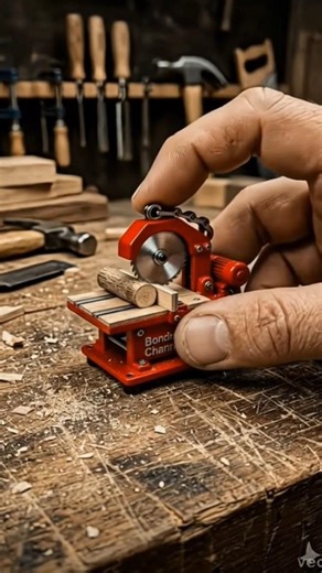 Mini Table Saw Cutting Wood | Satisfying Tiny Woodworking Machine ASMR #shorts