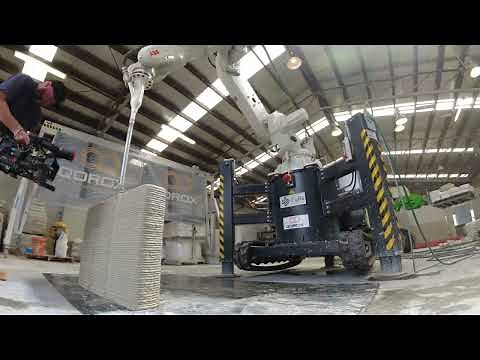 So Many Options With One Printer! | Qorox Demonstrates 3D Printed Concrete Versatility
