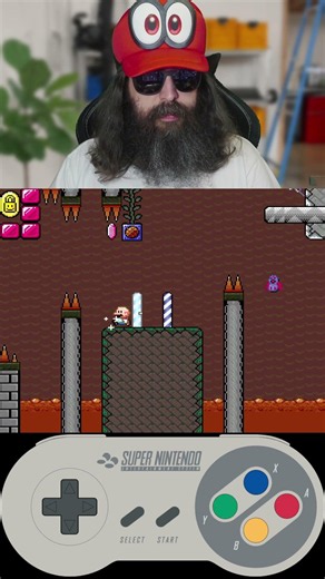 Kaizo Mario With Mechanics You've Never Seen! #gaming #mario #shorts