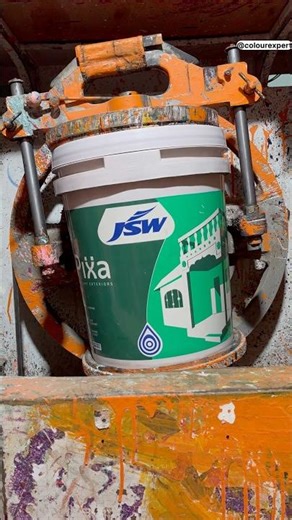 Jsw paint mixing #shorts #asmr