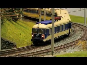H0-Modelleisenbahn im Lokpark Ampflwang/Österreich 2016