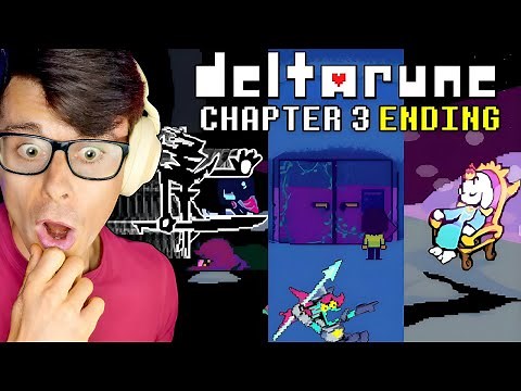 The DELTARUNE CHAPTER 3 ENDING is MADNESS