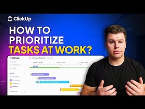 How to Prioritize Tasks at Work | Task Management Tools and Tips for Busy Professionals (by ClickUp)