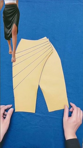 Pencil Skirt Pattern Making Tutorial 👗✨ #sewing #sewingtutorial #pattern