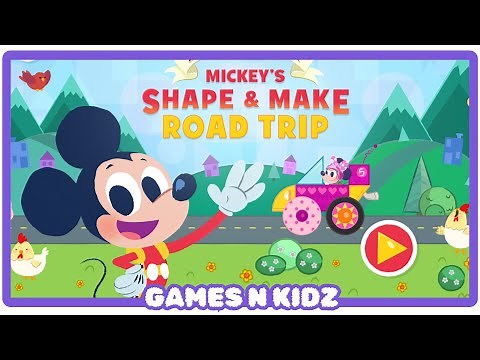 Mickey Mouse : Toddlers Colors, Shapes & Numbers Disney Compilation Games