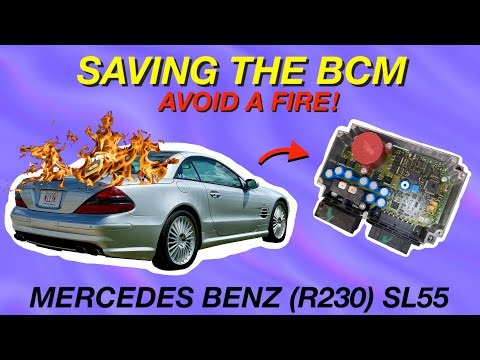 HOW TO: Avoiding BCM Failure in Mercedes SL55 SL500 SL350 SL550 SL600 SL65 (R230)
