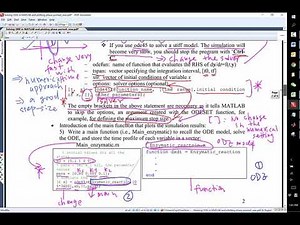 Module 11 Solving ODE in MATLAB and plotting phase diagram
