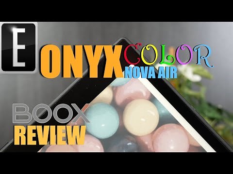 Onyx Boox Nova Air C: Kaleido COLOR EINK Full Review