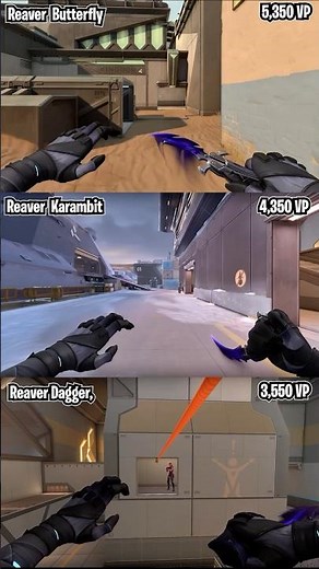 Best Reaver Knife? Dagger vs Karambit vs Butterfly