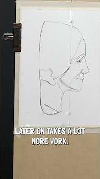 The Block in is Not Meant to be Beautiful - Structure Comes First #drawing #drawingtutorial #art