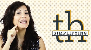 Simplifying the TH sound