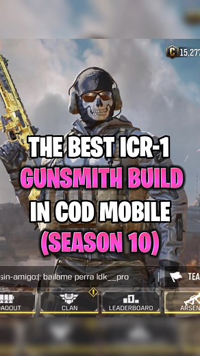 Best ICR-1 Gunsmith Build in COD Mobile